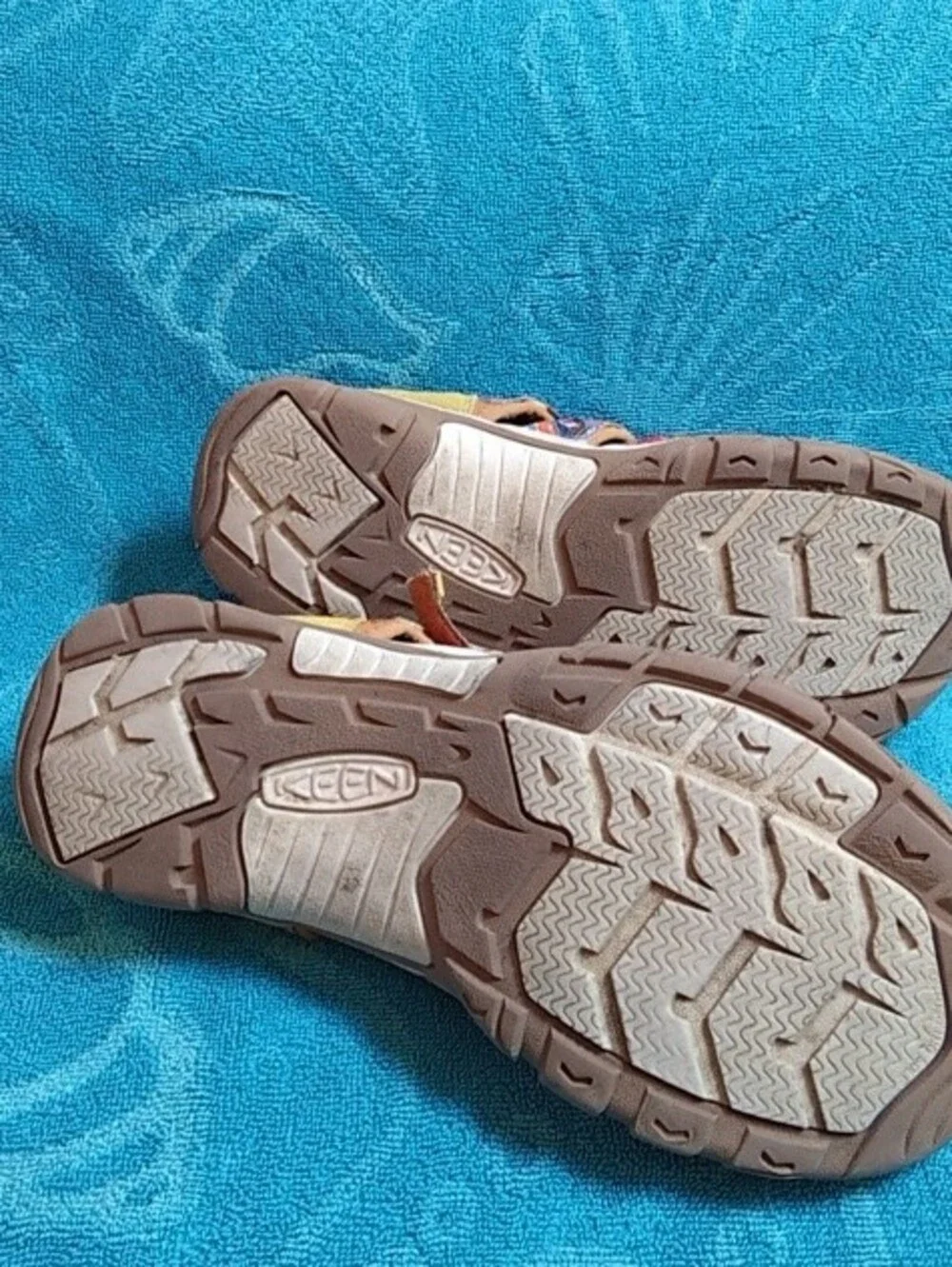 Keen Multicolor Outdoor Sandals - Yellow & Brown
